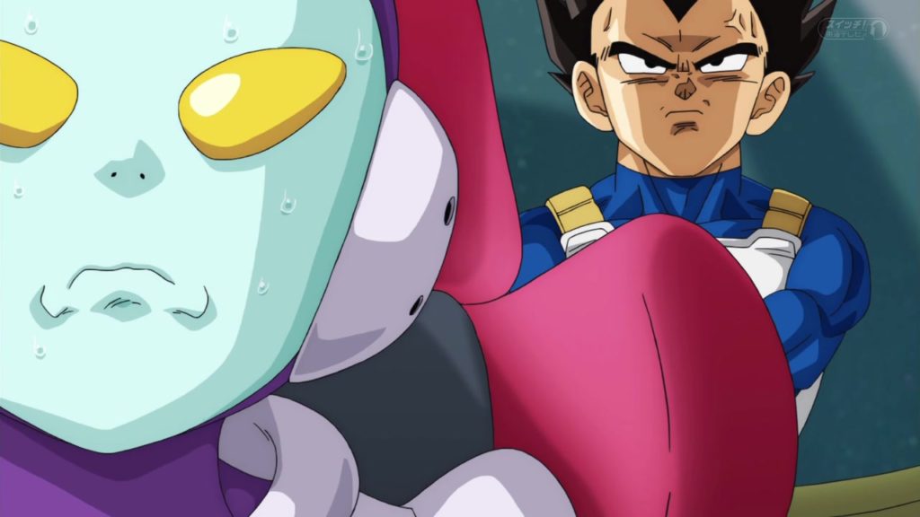 Jaco and Vegeta from Dragon Ball Super, Episode 44