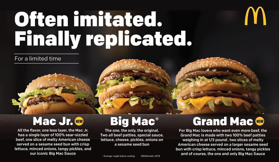 Read more about the article Interesting Find: The Mega Mac and Grand Mac