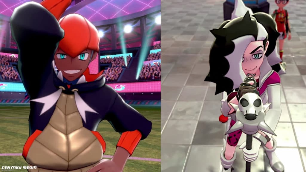 Raihan/Kibana and Piers/(Nezu from Pokémon Sword/Shield