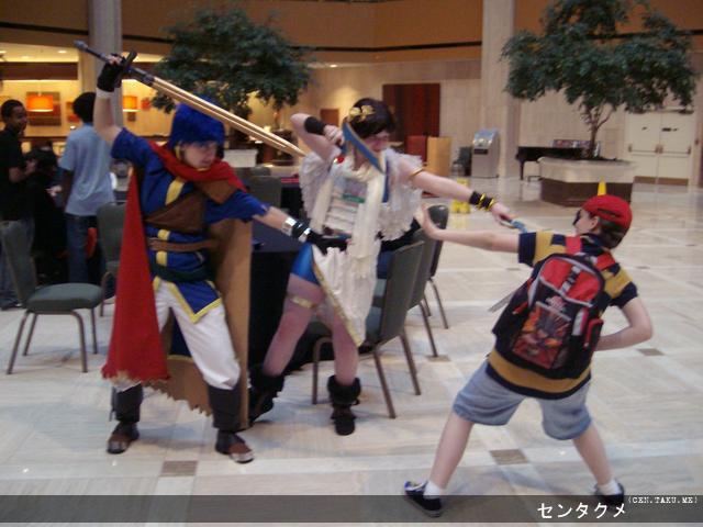 Cosplayers, Super Smash Brothers, 2009