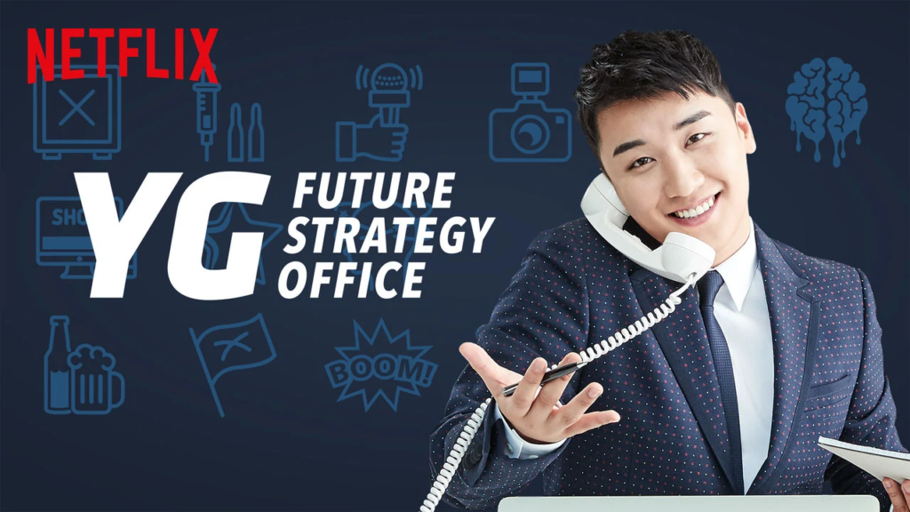 Seungri from Netflix's "YG Future Strategy Office" K-Drama