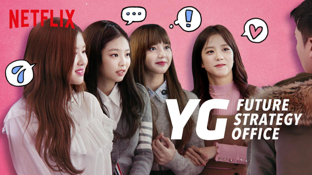 BLACKPINK from Netflix's "YG Future Strategy Office" K-Drama