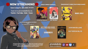 Read more about the article Centaku Media | June 2025 Stream Schedule